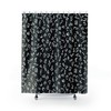 Cattle Brand Print Western Style Shower Curtain for Bathroom Decor
