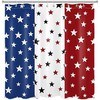 Celebrate 4Th Of July Independence Day With American Flag Shower Curtain