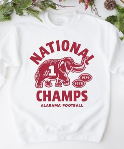 Celebrate Alabama Football'S 1978 And 1979 Championship Wins With This Tee