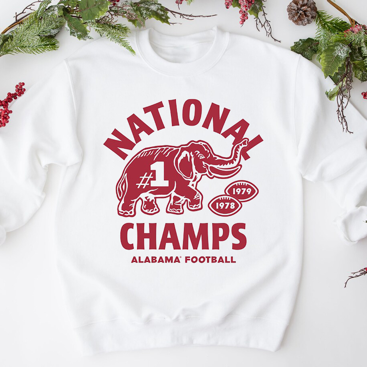 Celebrate Alabama Football'S 1978 And 1979 Championship Wins With This Tee