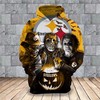 Celebrate Halloween With Pittsburgh Steelers 3D Horror Night Pullover Hoodie