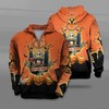 Celebrate Halloween With This Chicago Bears Costume Hoodie - Jack Skellington 3D Graphic Gifts For Fans 