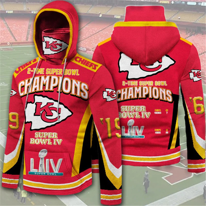 Celebrate The Kansas City Chiefs 2 Times Super Bowl Championships With This Hoodie