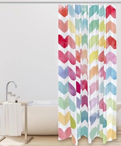 Celebrate Valentine'S Day With Our Heart Shower Curtain - The Perfect Addition To Your Bathroom