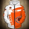 Celebrate Your Team With This Chicago Bears Hoodie - 3D Sale With Hooded Long Sleeve Gifts For Fans