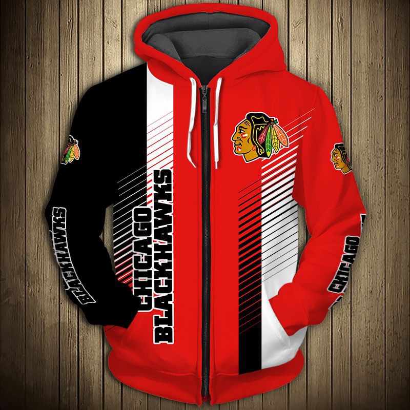 Celebrate Your Team With This Chicago Blackhawks Hoodie - Cute 3D Design Pullover Nhl