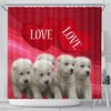 Central Park Botanical Shower Curtain With Modern Design