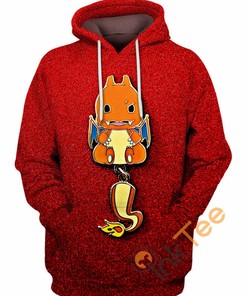 Charizard Hoodie - 3D All Over Print Zip-Up Option 