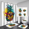 Charming Cartoon Funny Dinosaur Shower Curtain As Children Bathroom Accessory