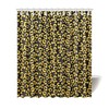 Charming Leopard Print Shower Curtain - Best Gift for Animal and Cat Lovers - Waterproof Bathroom Decor