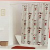 Cheerful Mickey And Minnie Mouse Christmas Holiday Shower Curtain For Festive Homes