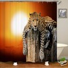 Cheetah Leopard Dusk Animal Shower Curtain - Animal Prints