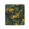 Cheetah Print Shower Curtain, Modern Bathroom Decor