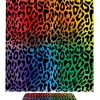Chic Leopard Pattern Shower Curtain, Modern Bathroom Decor