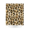 Chic Leopard Print Shower Curtain, Flattering Bathroom Decor