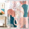 Chic Sun and Moon Boho Shower Curtain for Your Bathroom