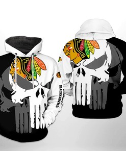 Chicago Blackhawks 3D All Over Print Zip-Up Hoodie - Perfect For Fans 