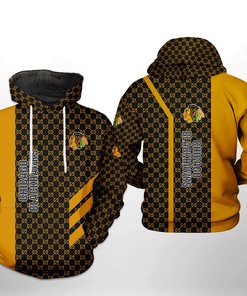Chicago Blackhawks 3D Team Skull All Over Print Zip Up Hoodie For Men