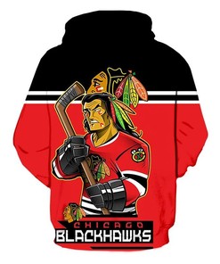 Chicago Blackhawks Mascot 3D Printed Hoodie - Perfect Gifts For Fans