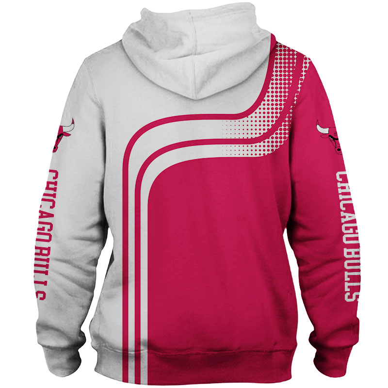 Chicago Bulls 3D All-Over Print Zip Up Hoodie - Nhl Fan Gift