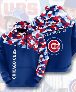 Chicago Cubs Baseball Custom Hoodie All Over Print 3D - Show Off Your Passion
