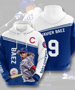 Chicago Cubs Bold Iconic All Over Print Hoodie 3D - Perfect For Fans