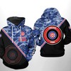Chicago Cubs Camo Team 3D Hoodie - Perfect For Fans