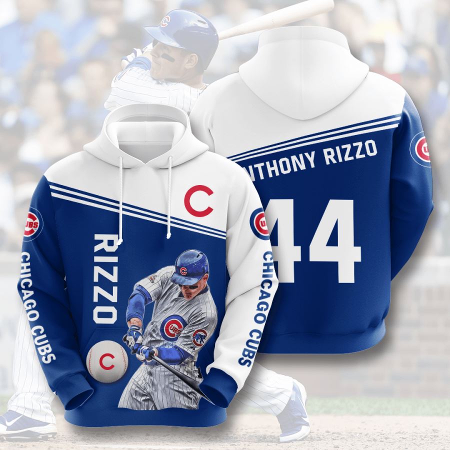 Chicago Cubs Fire And Ice All Over Print Hoodie 3D - Be Bold