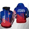 Chicago Cubs Team Us 3D Hoodie - Patriotic Gift For Fans