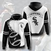Chicago White Sox 3D All Over Print Zip Up Hoodie For Baseball Fans - Show Off Your Passion