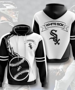 Chicago White Sox 3D All Over Print Zip Up Hoodie For Baseball Fans - Show Off Your Passion