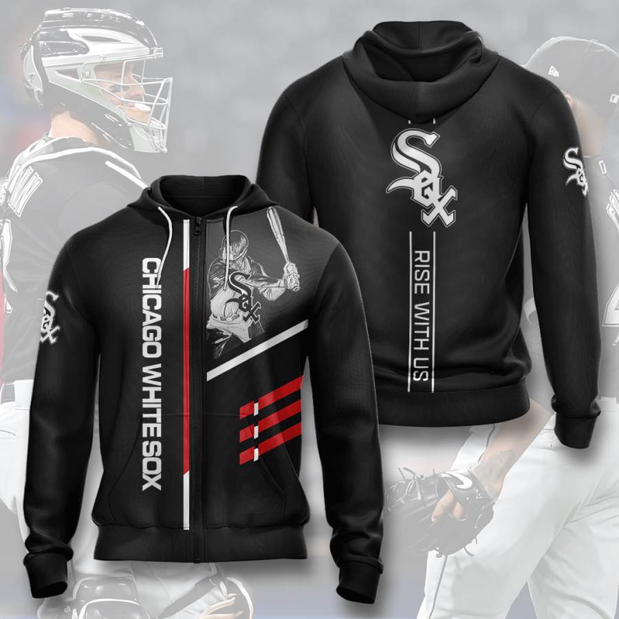 Chicago White Sox Usa Sport All Over Print Hoodie 3D - Be Stylish And Comfortable