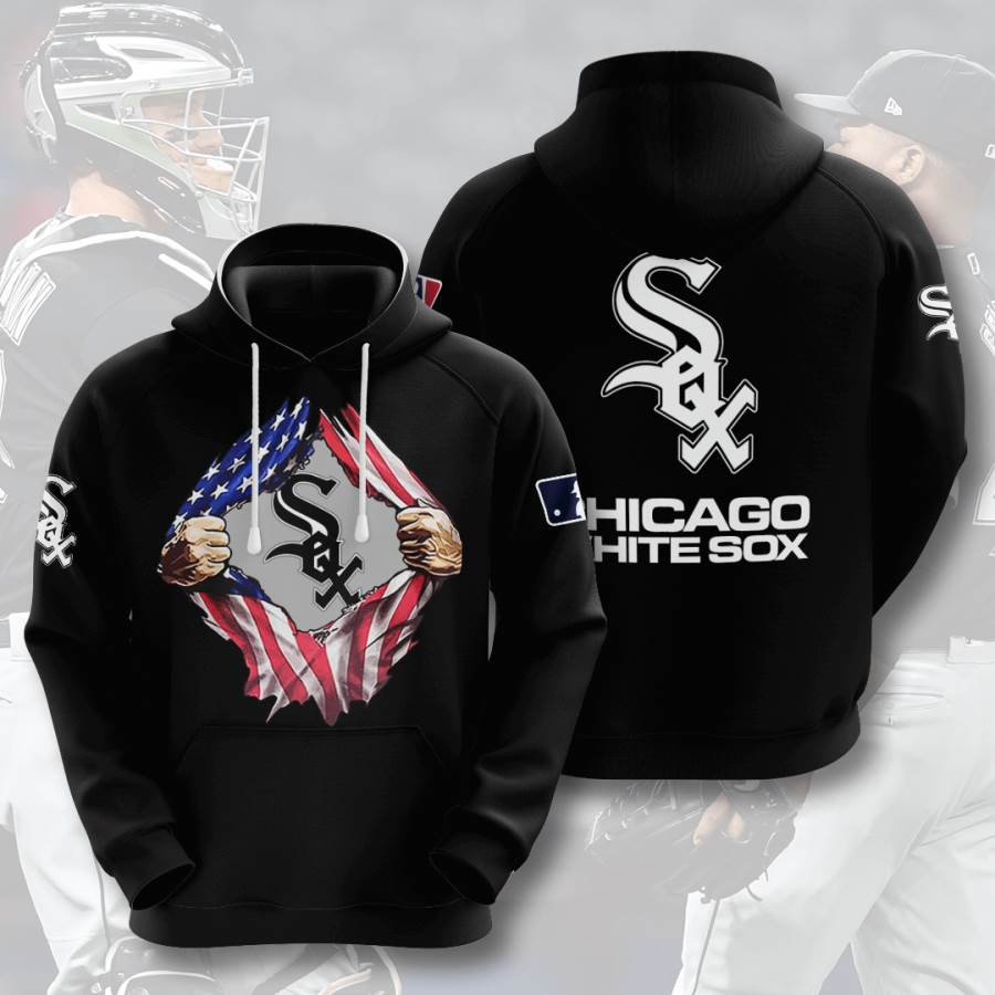 Chicago White Sox Usa Sport All Over Print Hoodie 3D - Elevate Your Game With Style