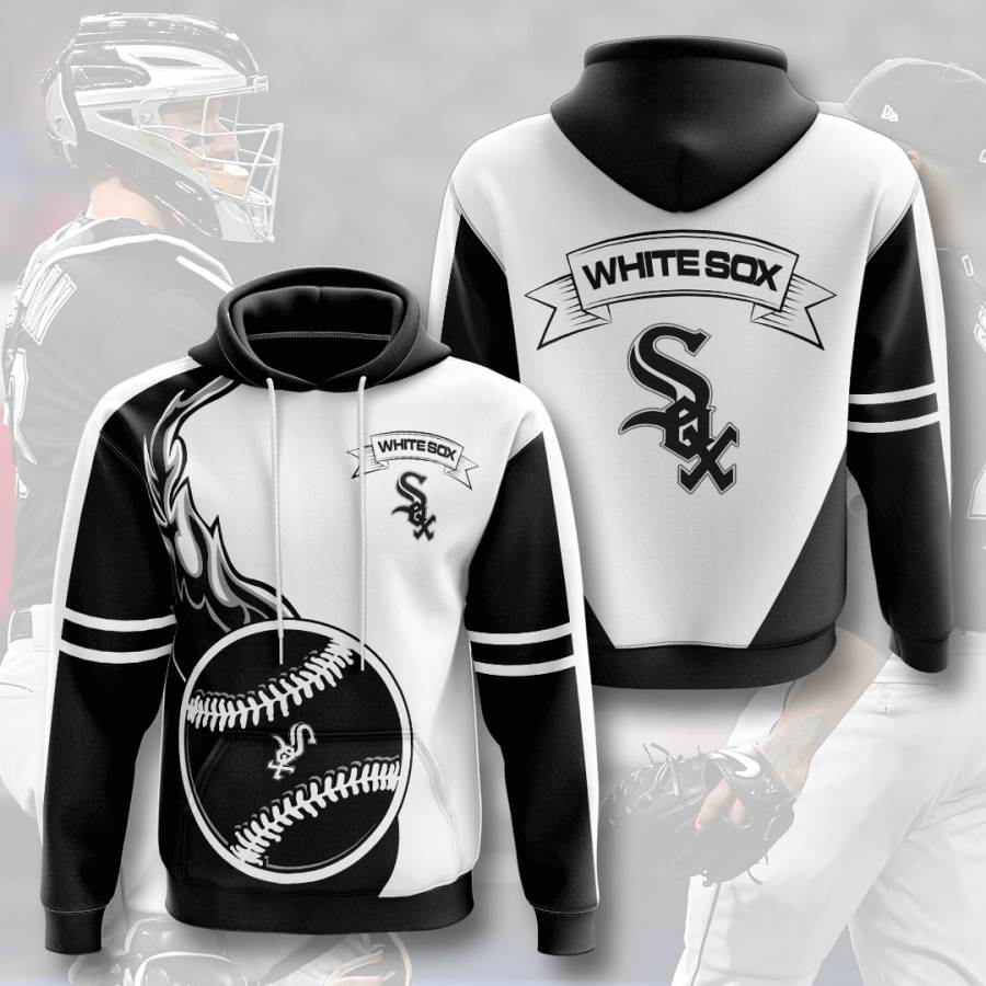 Chicago White Sox Usa Sport All Over Print Hoodie 3D - Perfect For Fans