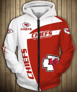 Chief'S Kingdom Unite With This Kansas City Chiefs 3D Hooded Hoodie