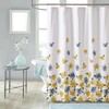 Child Toy Dinosaur Model And Colorful Peacock Feather Shower Curtains With Unique Design For Bathrooms