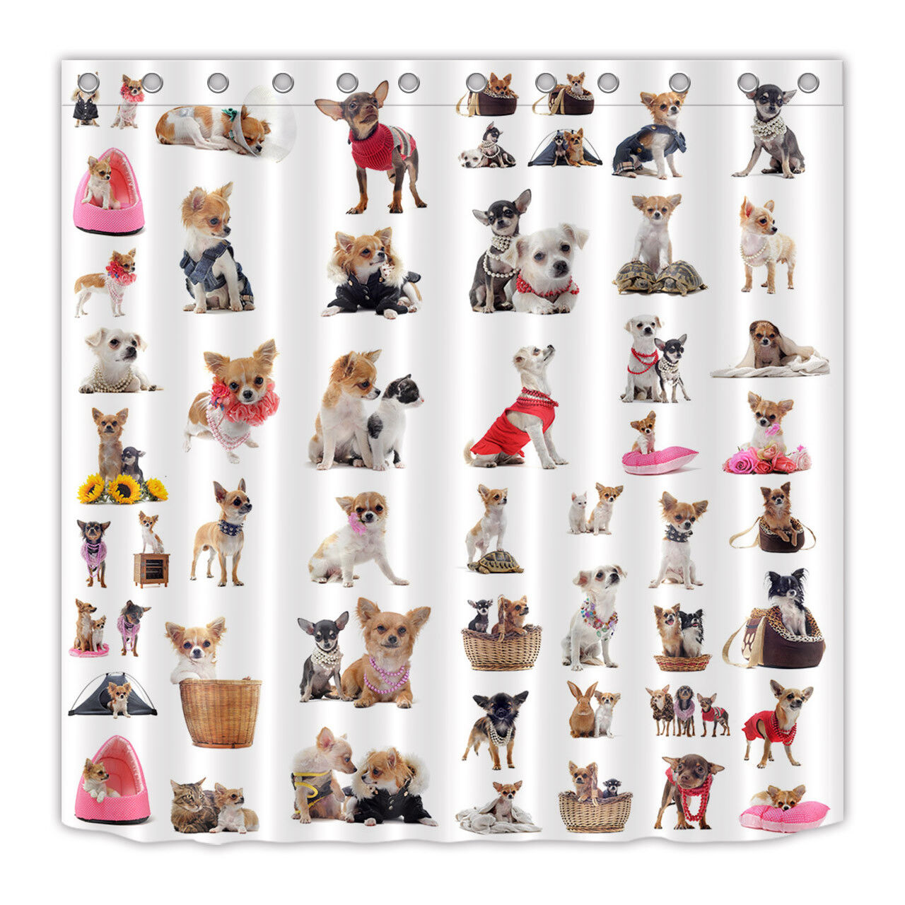 China Bears Panda Waterproof Shower Curtain - Stylish Bathroom Decor With Oriental Theme - Image 2