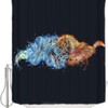 Chinese Mythology Kirin Shower Curtain For A Whimsical Bathroom