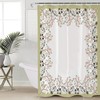 Chinese Style Vintage Shower Curtain for Bathroom