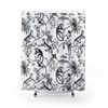 Chinoiserie Monkey Jungle Shower Curtain With Hedendaagse Exotische Toile De Jouy Art And Artistieke Boho