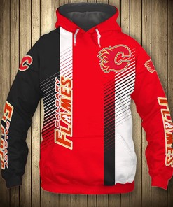 Choose From Cute Designs With Calgary Flames Hoodie 3D Cute Design Pullover Nhl