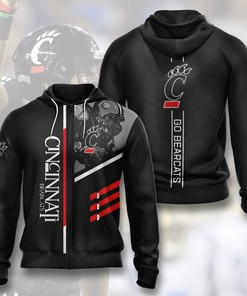 Cincinnati Bearcats Football Ncaaf Usa Sport All Over Print 3D Hoodie