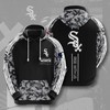 Cincinnati Bearcats Skull All Over Print Hoodie 3D - Show Your Attitude