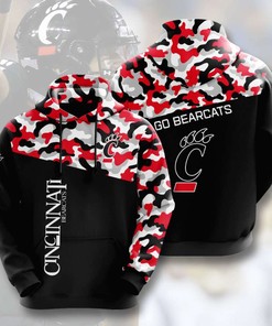 Cincinnati Bearcats Sport All Over Print Hoodie 3D - Elevate Your Game With Style