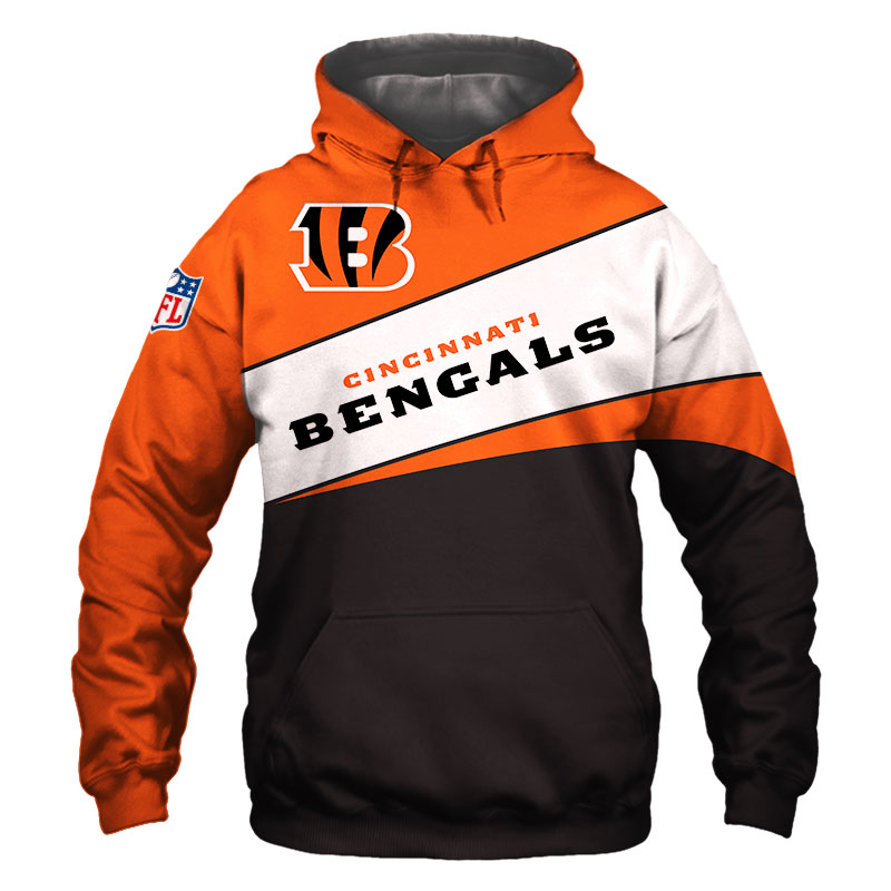 Cincinnati Bengals All Over Print Zip Hoodie