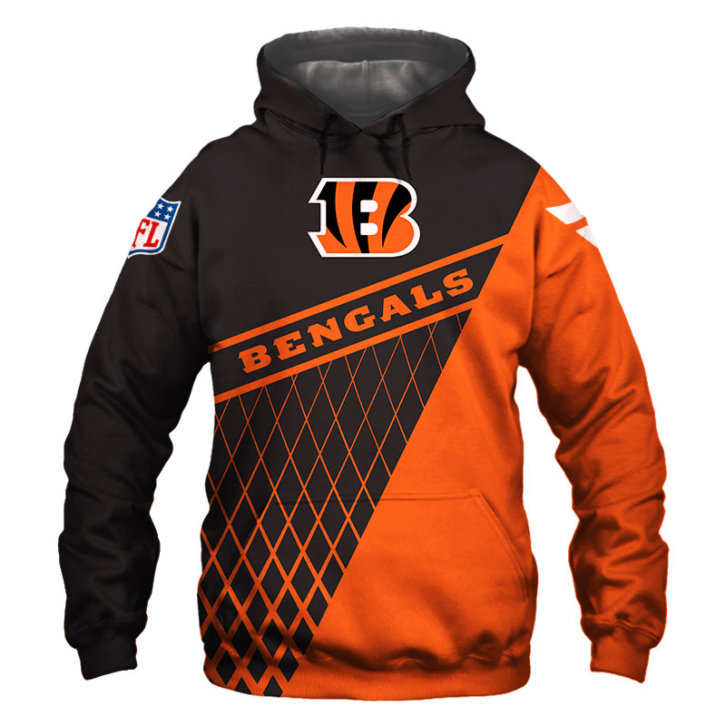 Cincinnati Bengals All Over Print Zip Hoodie Gift For Fan