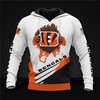 Cincinnati Bengals Cool Graphic All Over Print Hoodie Gifts For Fans
