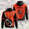 Cincinnati Bengals Flame Balls All Over Print Graphic Gift For Fans Hoodie