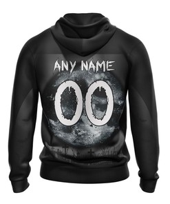 Cincinnati Bengals Halloween Custom Name & Number All Over Print 3D Hoodie Gifts For Fans