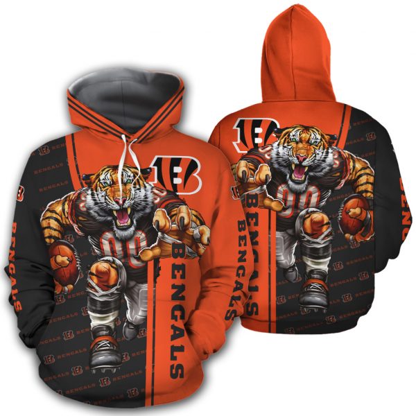 Cincinnati Bengals Ultra Cool All Over Print 3D Hoodie Gifts For Fans